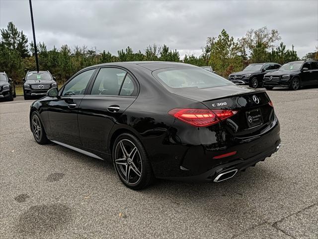 new 2024 Mercedes-Benz C-Class car, priced at $54,585