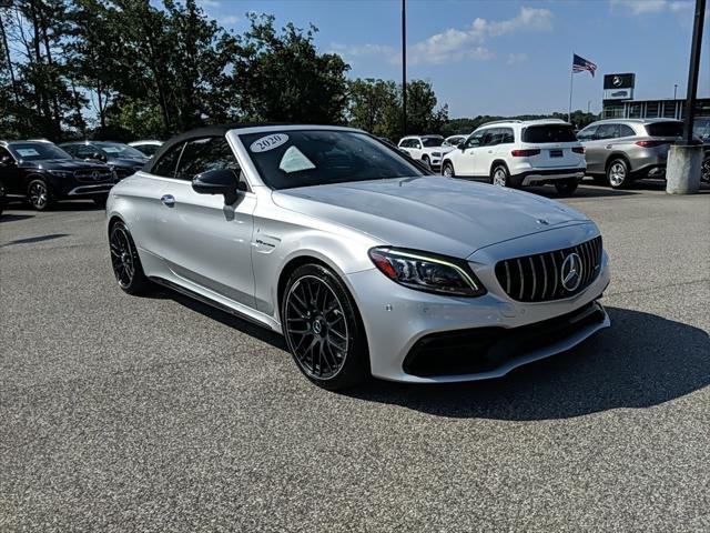 used 2020 Mercedes-Benz AMG C 63 car, priced at $61,990