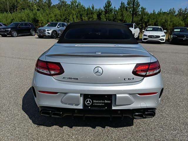 used 2020 Mercedes-Benz AMG C 63 car, priced at $61,990