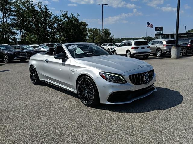 used 2020 Mercedes-Benz AMG C 63 car, priced at $61,990