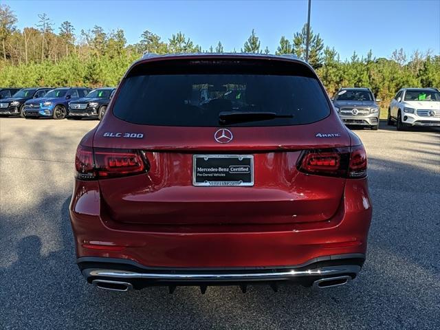 used 2021 Mercedes-Benz GLC 300 car, priced at $34,975