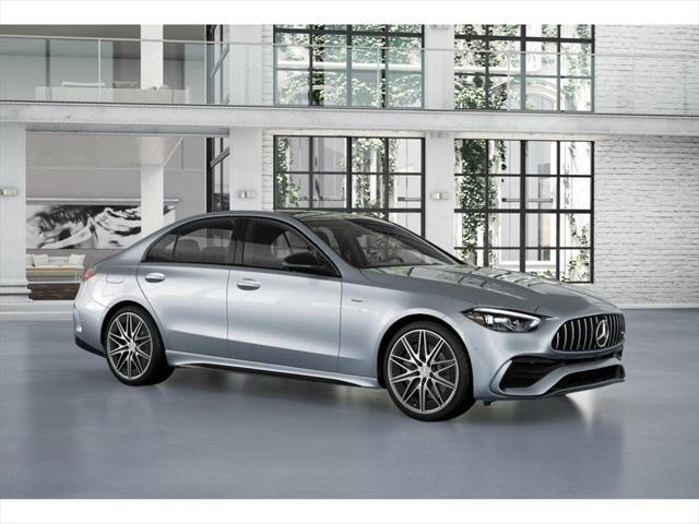 new 2025 Mercedes-Benz AMG C 43 car, priced at $67,635