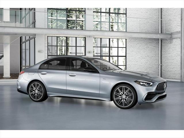 new 2025 Mercedes-Benz AMG C 43 car, priced at $67,635