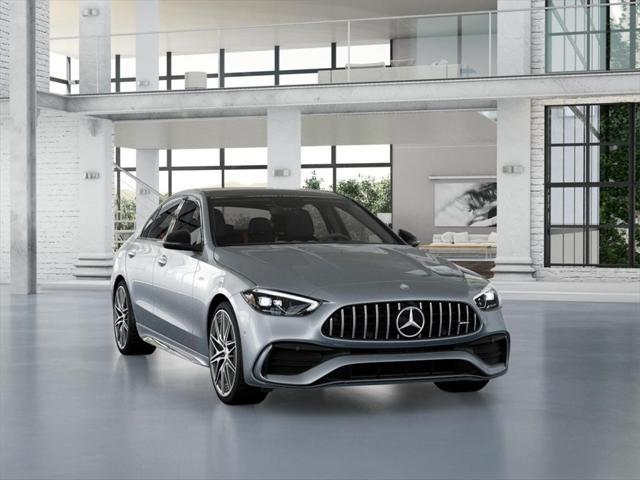 new 2025 Mercedes-Benz AMG C 43 car, priced at $67,635