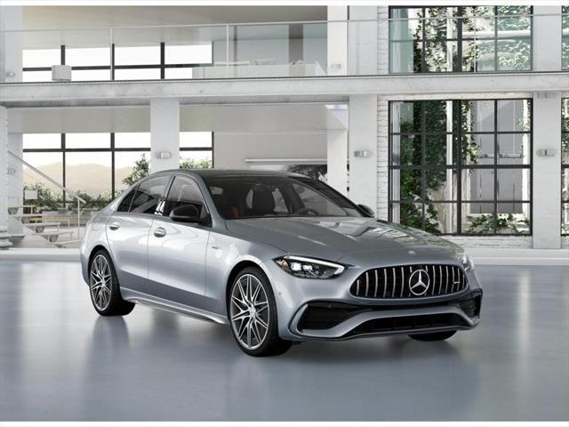 new 2025 Mercedes-Benz AMG C 43 car, priced at $67,635