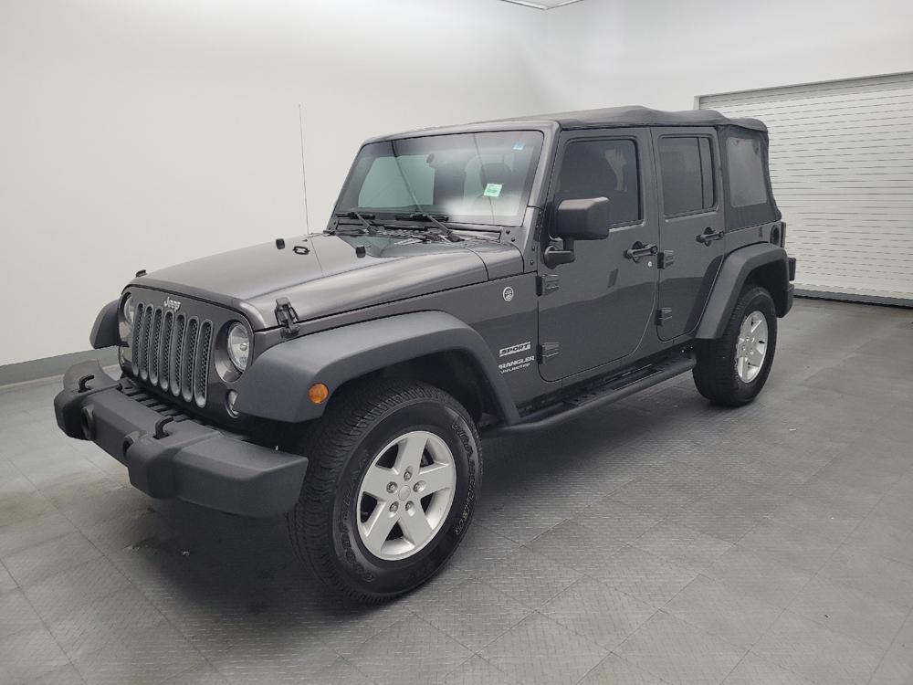 used 2017 Jeep Wrangler Unlimited car, priced at $20,495