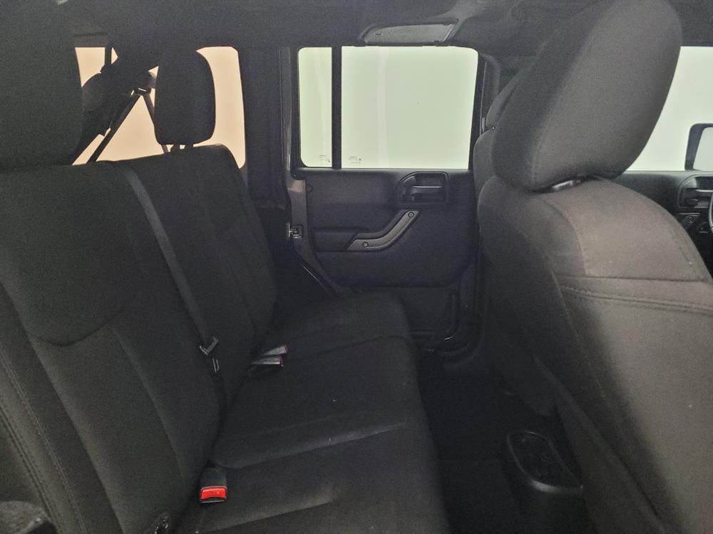 used 2017 Jeep Wrangler Unlimited car, priced at $20,495