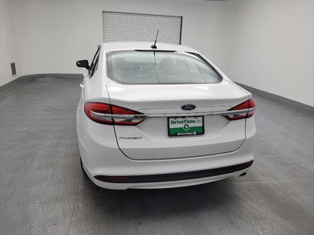 used 2017 Ford Fusion car, priced at $16,795