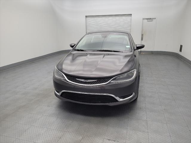 used 2015 Chrysler 200 car, priced at $13,695