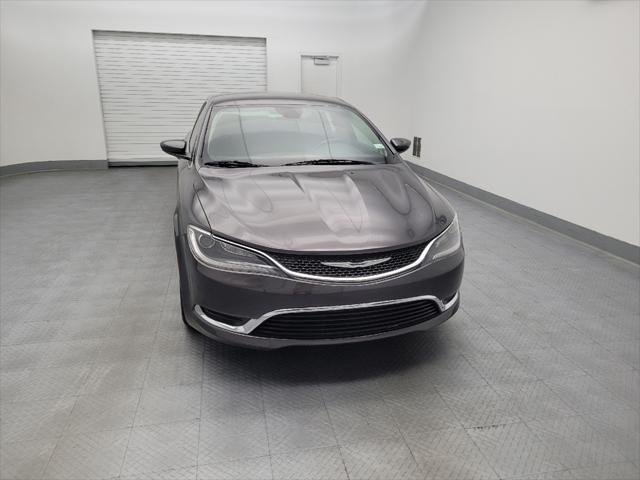 used 2015 Chrysler 200 car, priced at $13,695