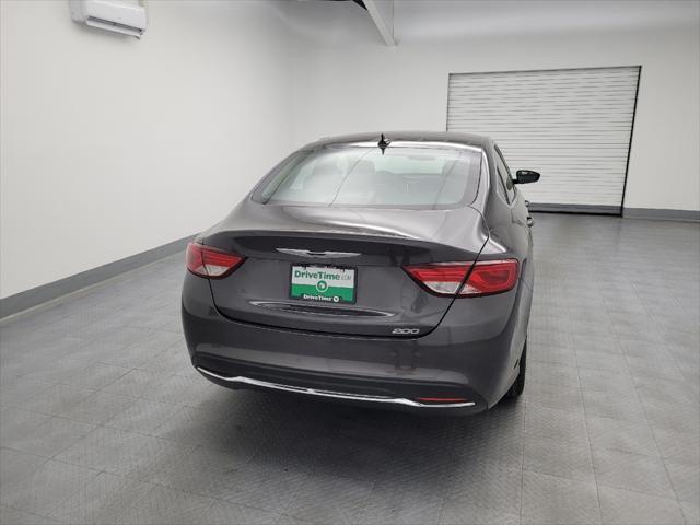 used 2015 Chrysler 200 car, priced at $13,695