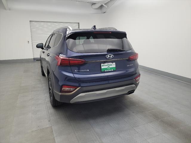used 2020 Hyundai Santa Fe car, priced at $25,195