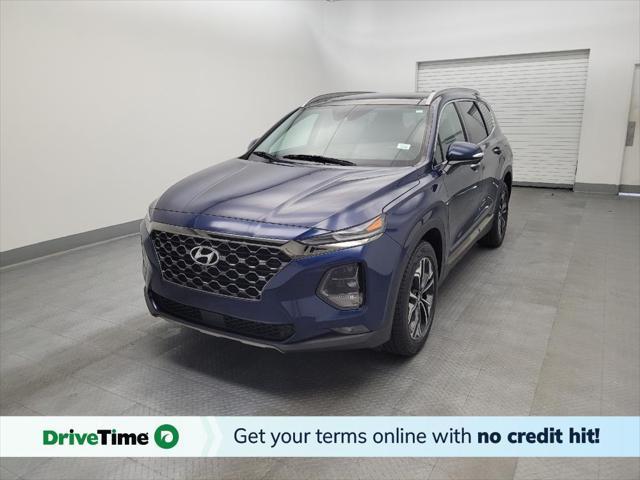 used 2020 Hyundai Santa Fe car, priced at $25,195