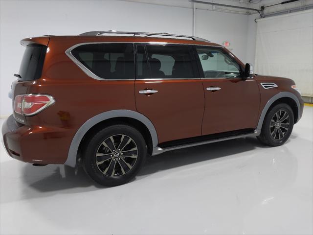 used 2017 Nissan Armada car, priced at $25,695