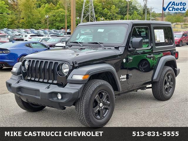 used 2018 Jeep Wrangler car, priced at $23,774