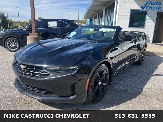 used 2019 Chevrolet Camaro car, priced at $17,579