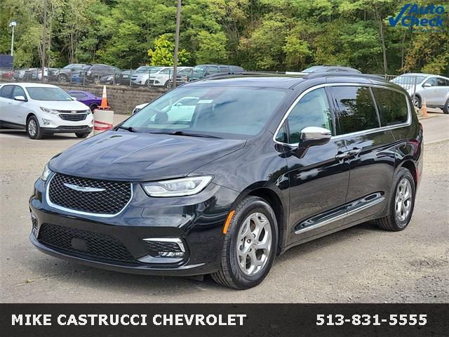 used 2023 Chrysler Pacifica car, priced at $35,400