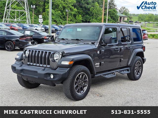 used 2019 Jeep Wrangler Unlimited car, priced at $25,538