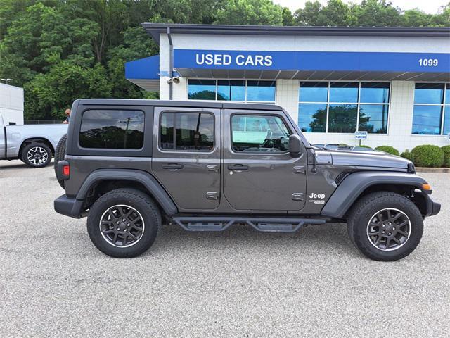 used 2019 Jeep Wrangler Unlimited car, priced at $25,538