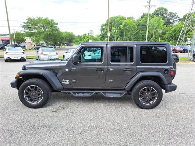 used 2019 Jeep Wrangler Unlimited car, priced at $25,538