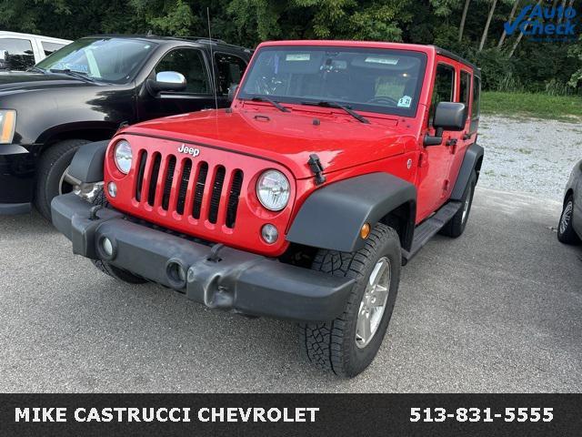 used 2016 Jeep Wrangler Unlimited car, priced at $15,980