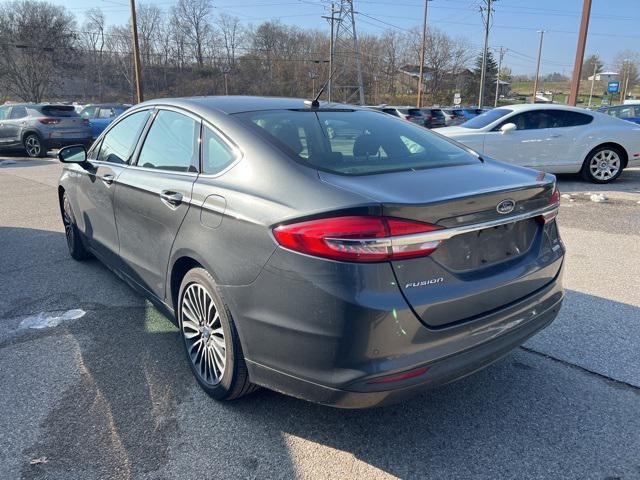 used 2018 Ford Fusion car, priced at $16,483
