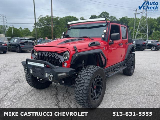 used 2017 Jeep Wrangler Unlimited car, priced at $26,571