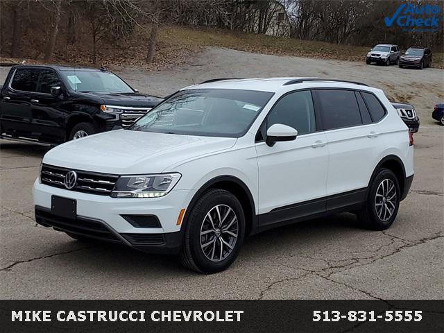 used 2021 Volkswagen Tiguan car, priced at $16,883