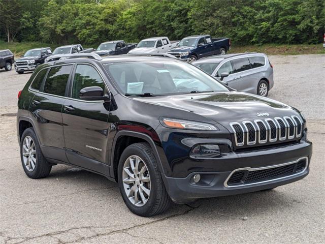 used 2018 Jeep Cherokee car, priced at $17,389