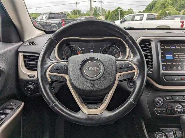 used 2018 Jeep Cherokee car, priced at $17,389