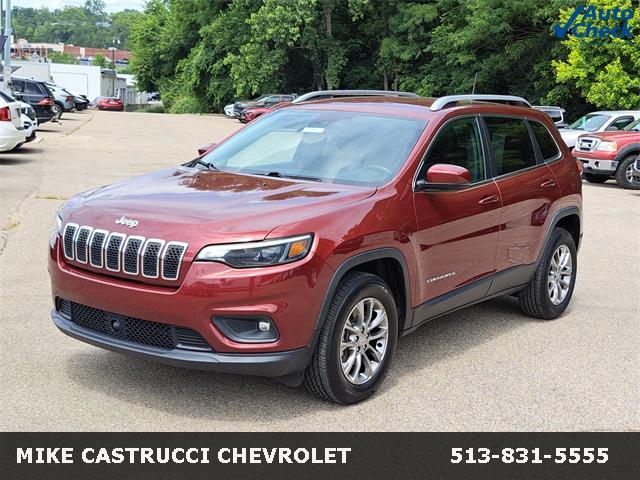 used 2021 Jeep Cherokee car, priced at $19,415