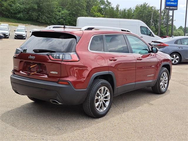 used 2021 Jeep Cherokee car, priced at $19,150