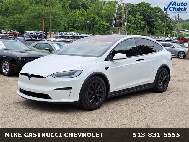 used 2023 Tesla Model X car, priced at $54,115