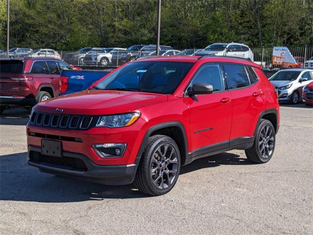 used 2021 Jeep Compass car, priced at $23,704