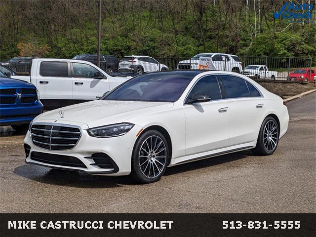 used 2021 Mercedes-Benz S-Class car, priced at $80,975