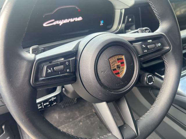 used 2024 Porsche Cayenne car, priced at $74,600