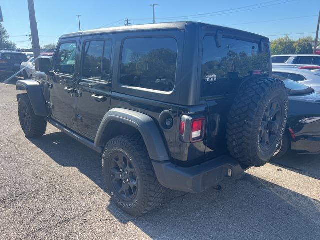 used 2021 Jeep Wrangler car, priced at $34,334