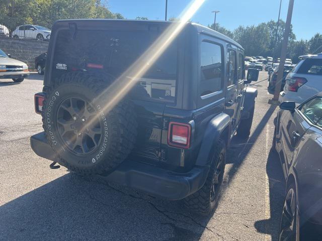 used 2021 Jeep Wrangler car, priced at $34,334