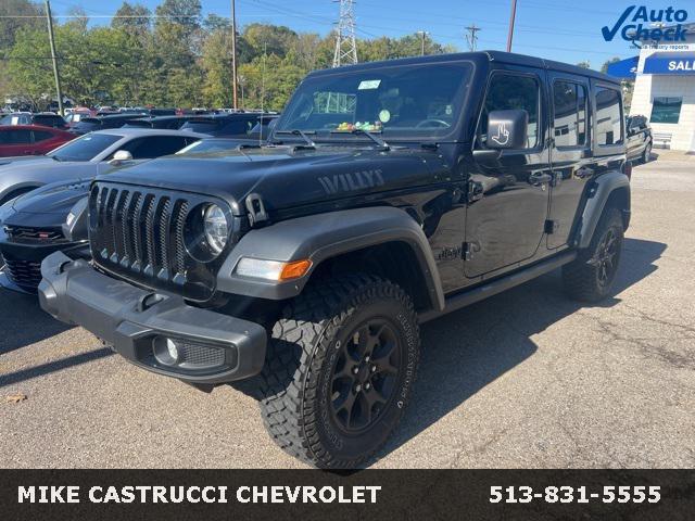 used 2021 Jeep Wrangler car, priced at $34,334