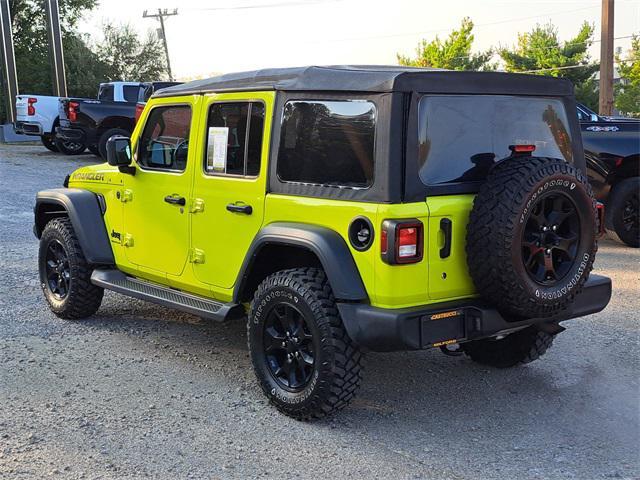 used 2023 Jeep Wrangler car, priced at $31,264