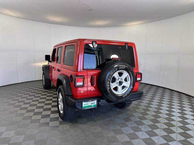 used 2020 Jeep Wrangler Unlimited car, priced at $21,526
