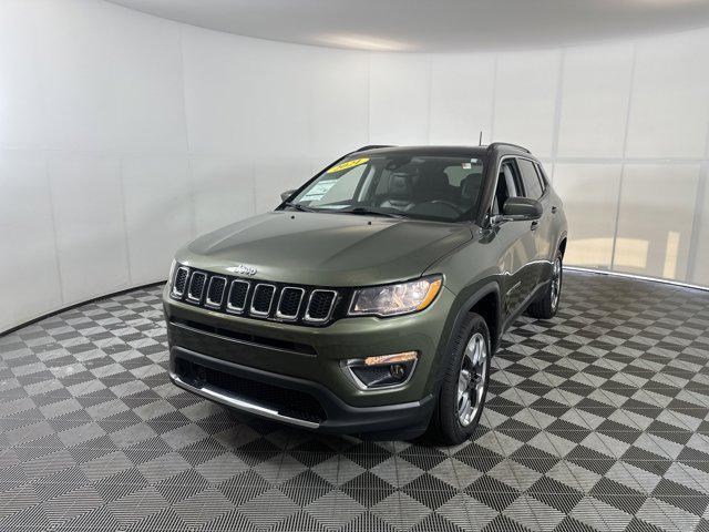 used 2021 Jeep Compass car, priced at $19,473