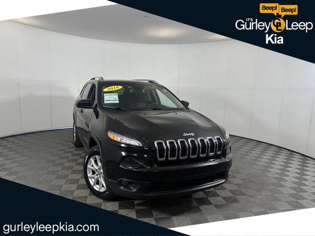 used 2018 Jeep Cherokee car, priced at $13,340