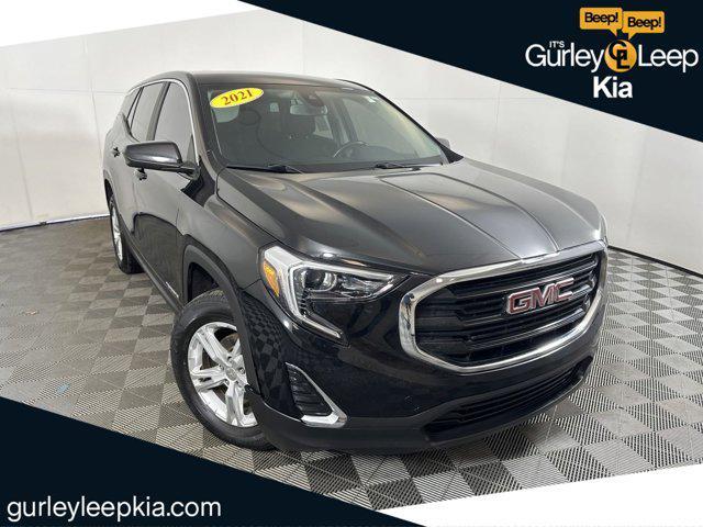 used 2021 GMC Terrain car, priced at $17,991