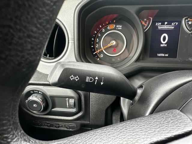 used 2024 Jeep Wrangler car, priced at $33,500