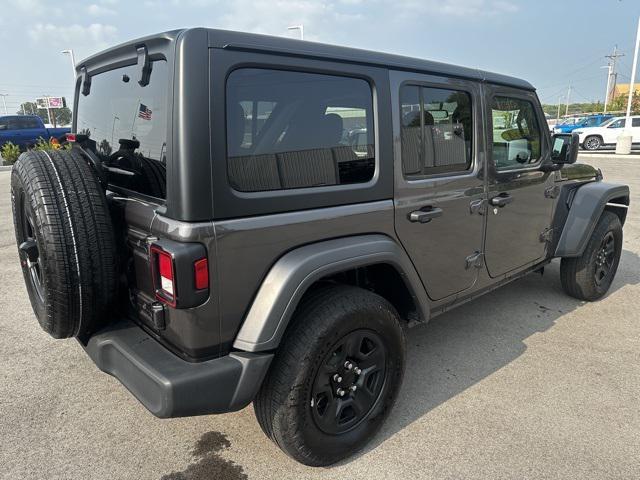 used 2024 Jeep Wrangler car, priced at $33,500