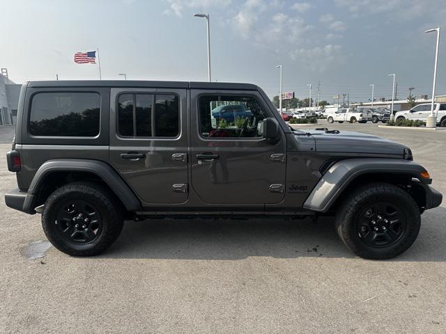 used 2024 Jeep Wrangler car, priced at $33,500