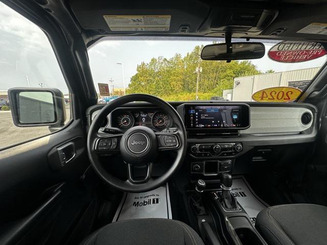 used 2024 Jeep Wrangler car, priced at $33,500