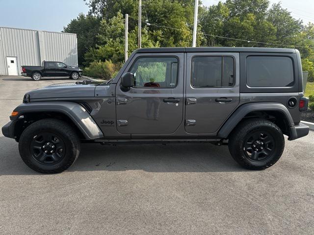 used 2024 Jeep Wrangler car, priced at $33,500