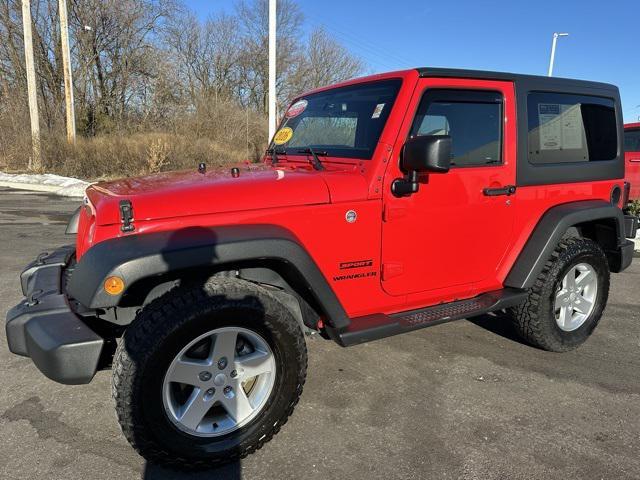 used 2016 Jeep Wrangler car, priced at $16,995